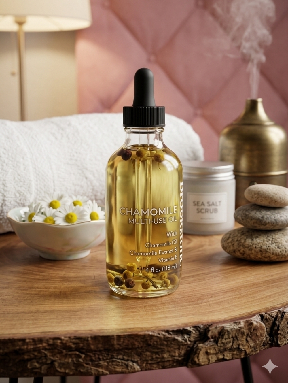 Brookstone Camomile Multi Use Body Oil- NIP